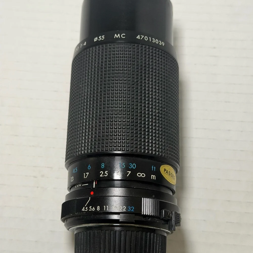 Kiron Nikon 80-200 mm F4.5 Macro 1:4, Manual Focus Telephoto Zoom Lens